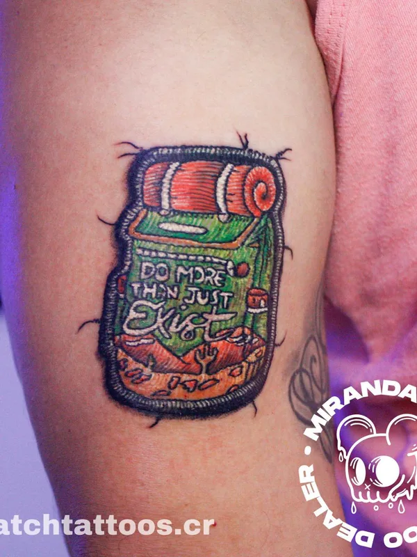color illustrative tattoo on bicep #68639 | Tattoo Artist patchtattoos.cr