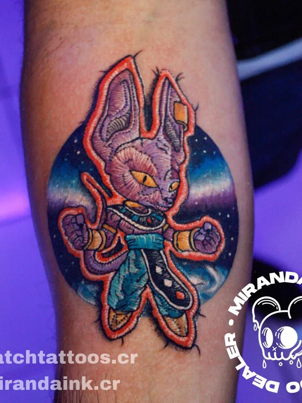color anime tattoo on forearm #68636 | Tattoo Artist patchtattoos.cr