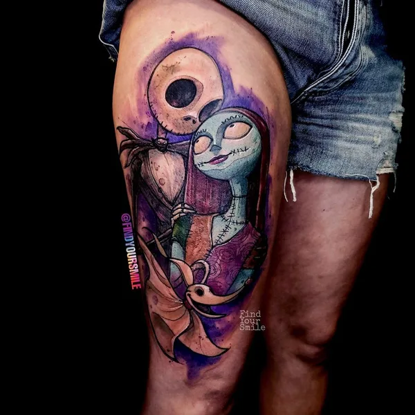 Sketch tattoo by Russell Van Schaick in Orlando