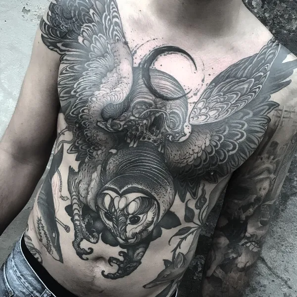 Horror tattoo by Yao in Terracina
