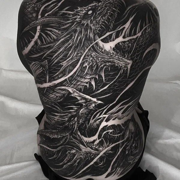 Horror tattoo by Yao in Terracina