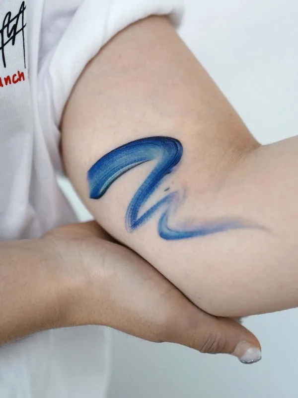 color abstract tatuaje en forearm #40332 | Tatuador Piece