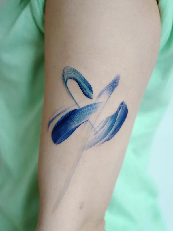 color abstract tatuaje en forearm #40328 | Tatuador Piece