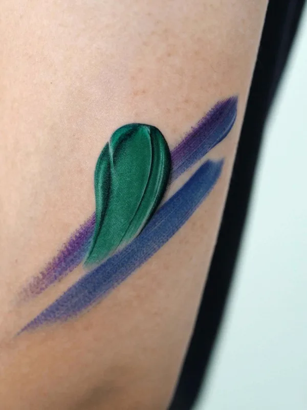 color abstract tatuaje en forearm #40334 | Tatuador Piece