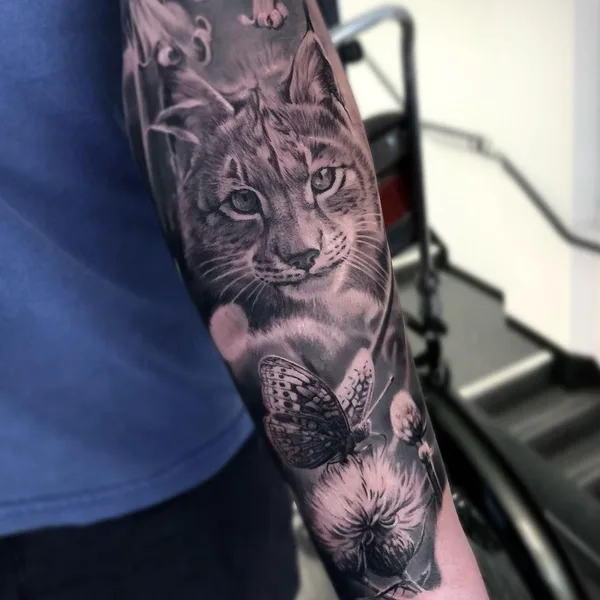 Portrait tattoo by Chris Hirakawa in London