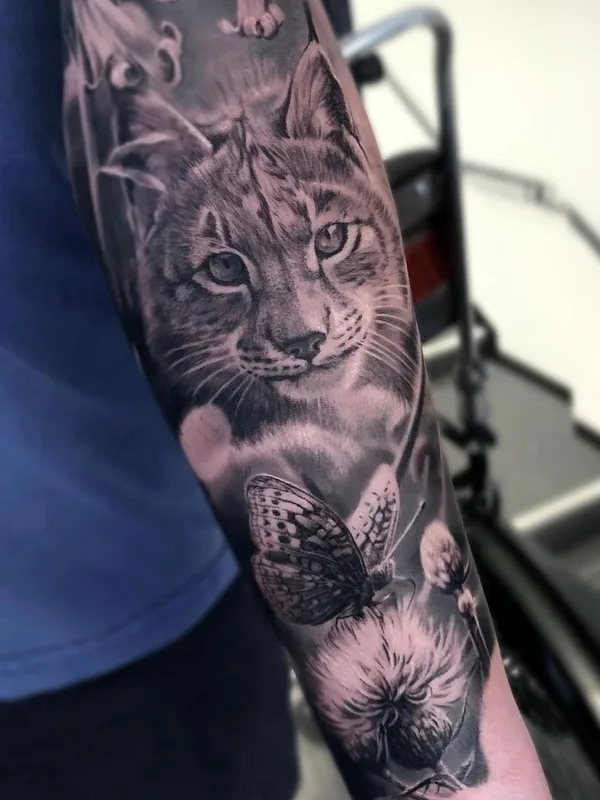 Portrait tattoo by Chris Hirakawa in London