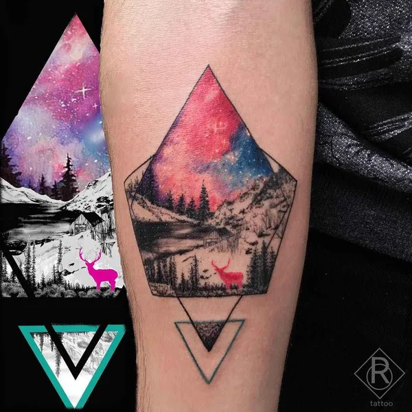 Dotwork tattoo by Resul Odabas