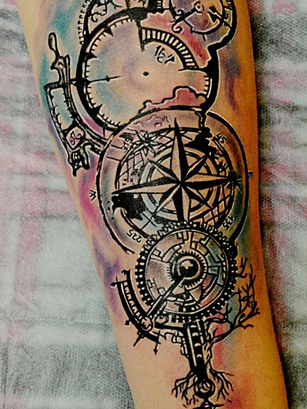 color sketch татуировка на forearm #36720 | Тату мастер Оля Гостева © ® Tattoo