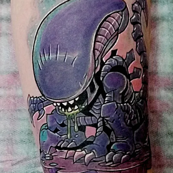 Neo Traditional tattoo by Оля Гостева © ® Tattoo  in Мурманск