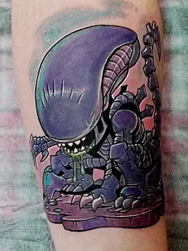 color cartoon татуировка на forearm #36715 | Тату мастер Оля Гостева © ® Tattoo