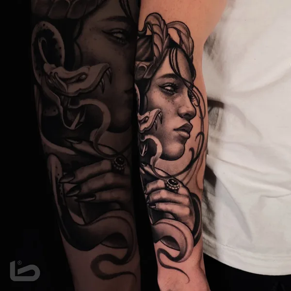 Realism tattoo by Алена Шутько in Saint Petersburg