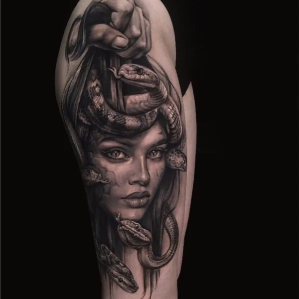 Realism tattoo by Алена Шутько in Saint Petersburg
