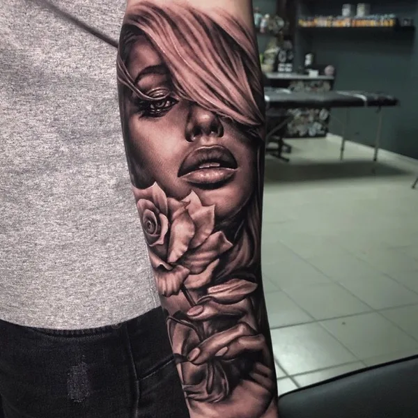 Realism tattoo by Алена Шутько in Saint Petersburg