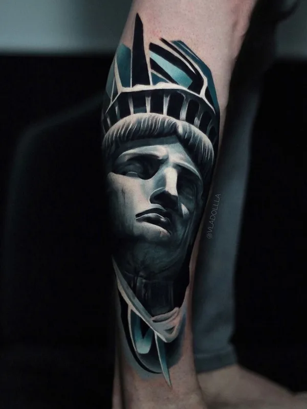 black and grey realism татуировка на calf #40681 | Тату мастер Владислав Шувалов