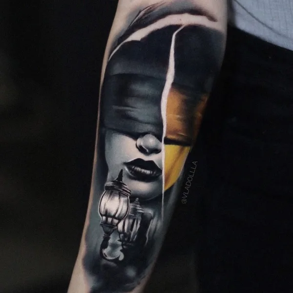 Реализм tattoo by Владислав Шувалов in Алматы