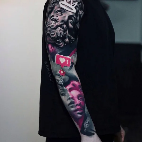 Реализм tattoo by Владислав Шувалов in Алматы