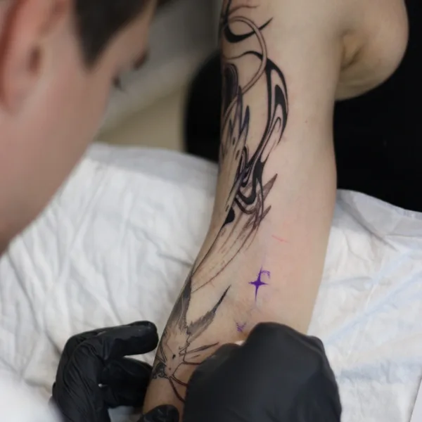 whipshading tattoo by Рома Кумаро  in Ростов-на-Дону