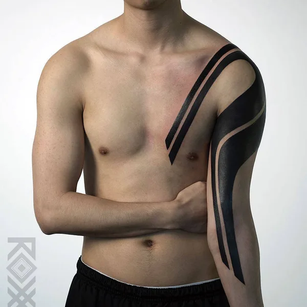 Ornamental tattoo by ROXX in Los Angeles