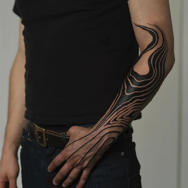 Ornamental tattoo by ROXX in Los Angeles