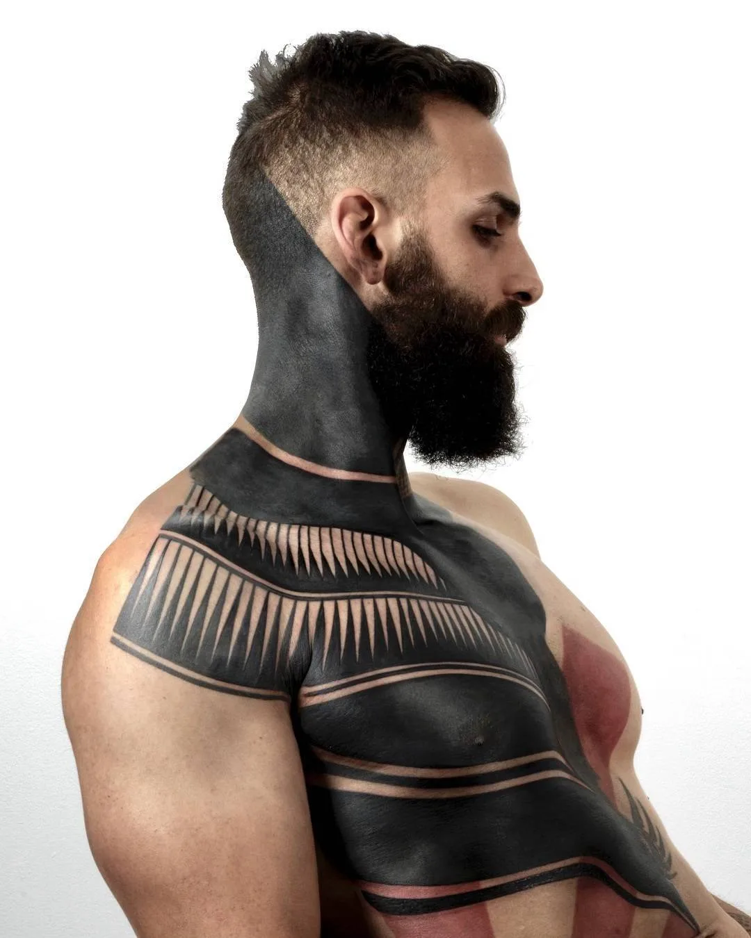 Tattoo artist Roxx, authors blackwork tattoo, ornamental tattoo | Los Angeles, US