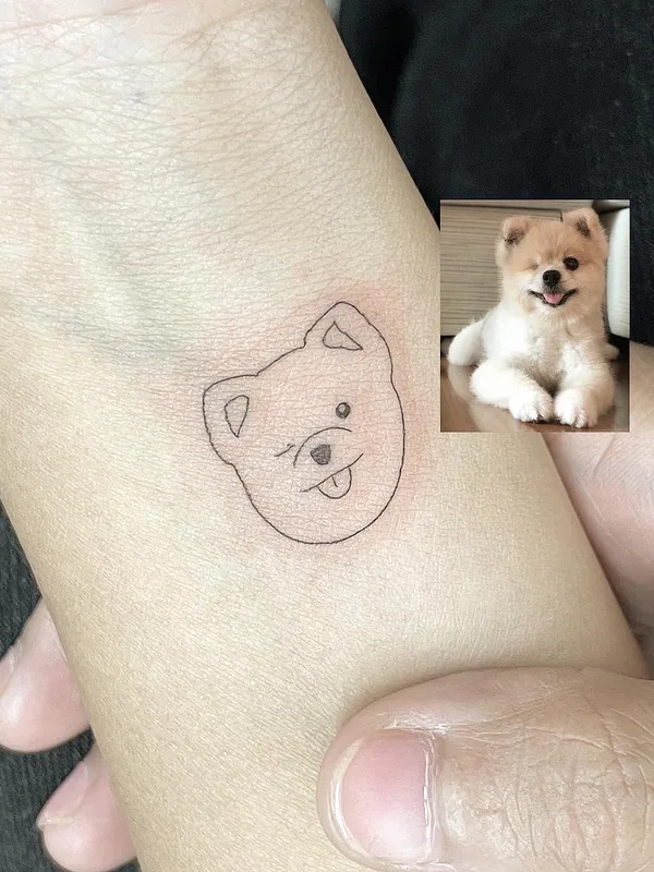 black linework татуировка на wrist #57291 | Тату мастер Sop Tattoo