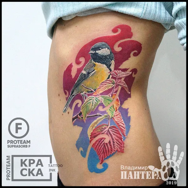 Realism tattoo by Владимир ПАНТЕРА Королев in Волгоград