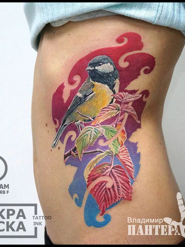 color realism Tatuagem em side #32570 | Tatuador Владимир ПАНТЕРА Королев