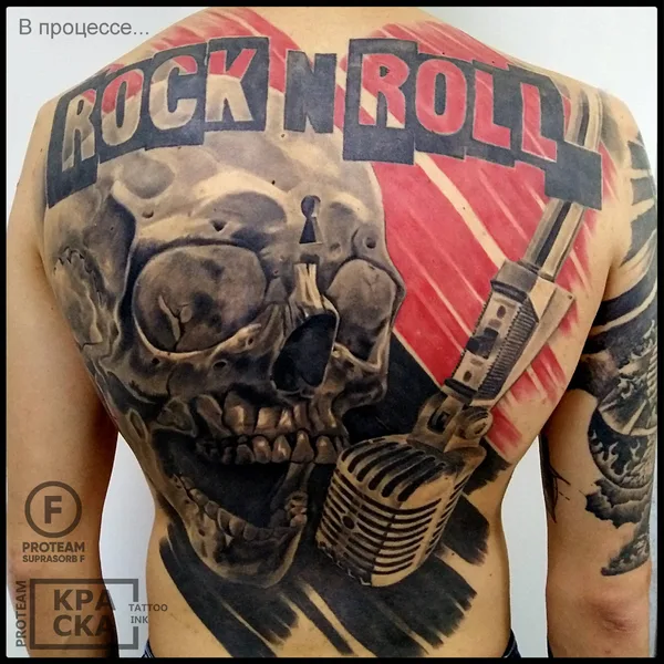 Realism tattoo by Владимир ПАНТЕРА Королев in Волгоград