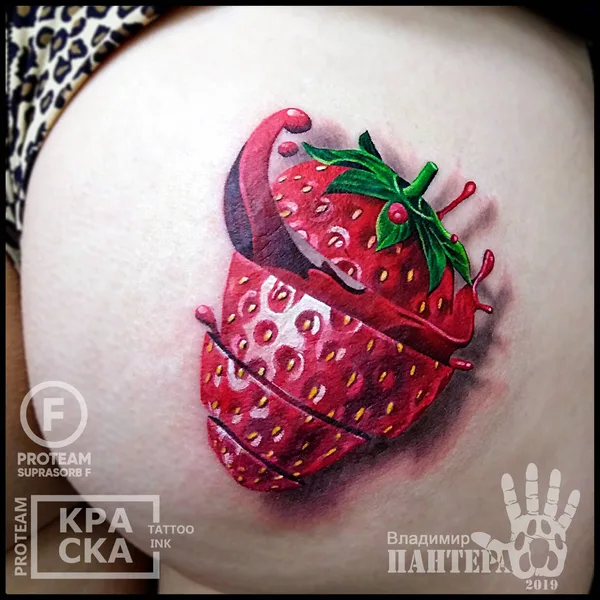 Realism tattoo by Владимир ПАНТЕРА Королев in Волгоград