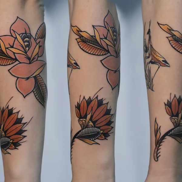 Author's Style tattoo by sorrow tattoer in Saint Petersburg