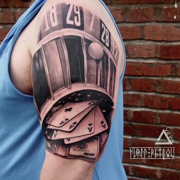 Portrait tattoo by Yurii Petrov Tattoo in Белая Церковь