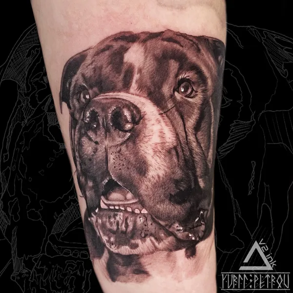 Portrait tattoo by Yurii Petrov Tattoo in Белая Церковь