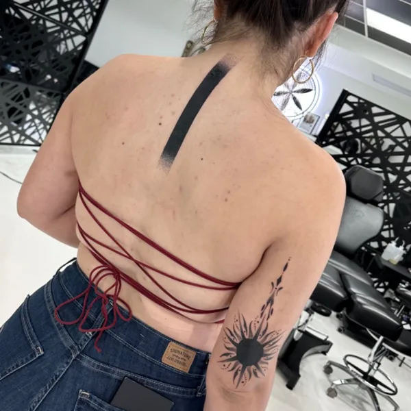 Dotwork tattoo by Naira Dots in Las Vegas