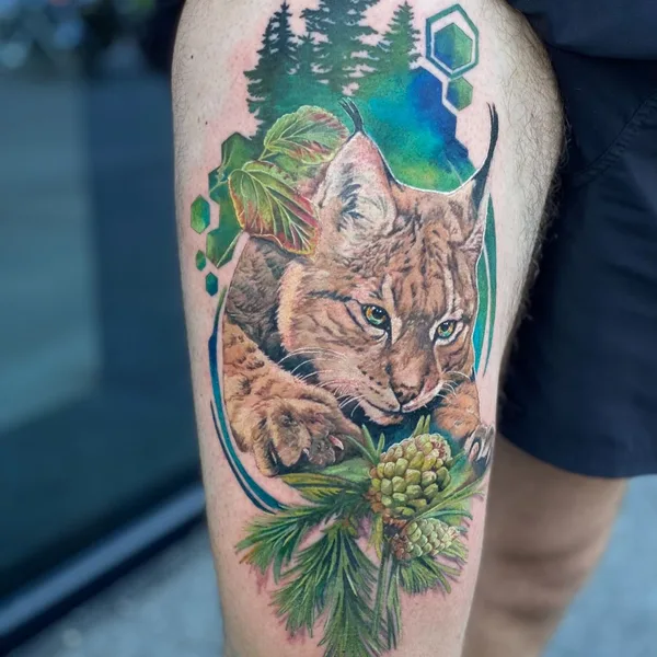 Watercolor tattoo by Lina Annenkova  in Gdańsk
