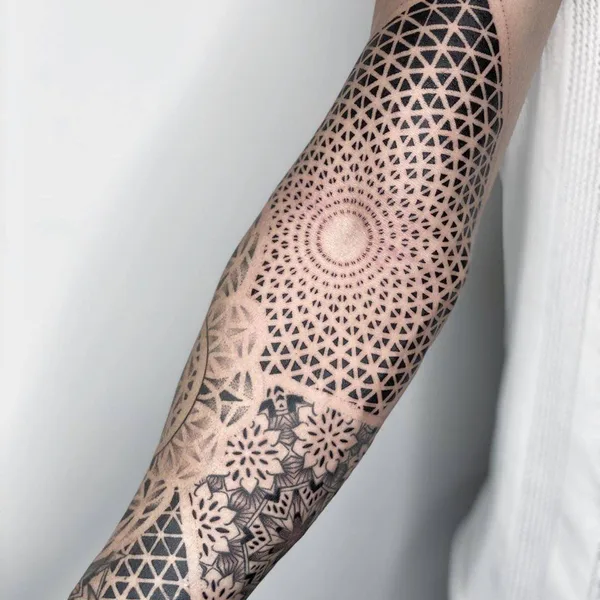 Авторская tattoo by Rémy.B in Marseille