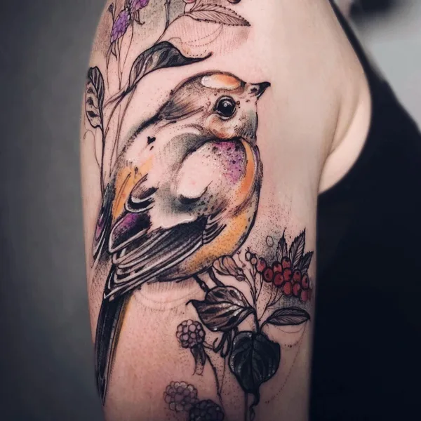 Author's Style tattoo by Pliszka in Wrocław