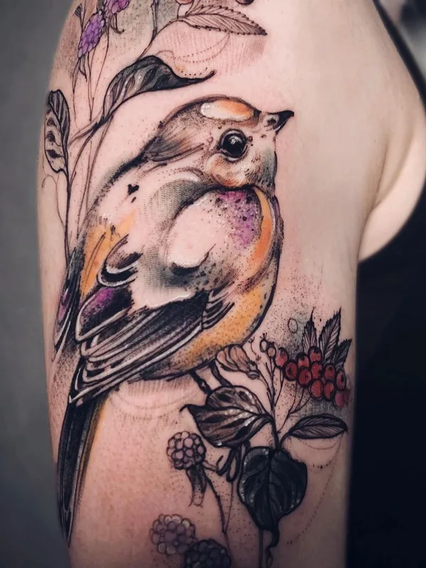 Author's Style tattoo by Pliszka in Wrocław