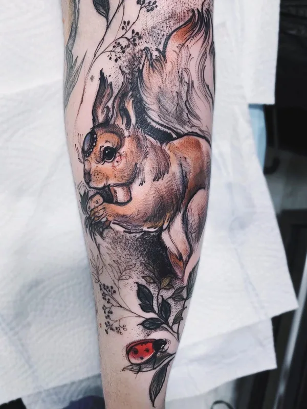 Author's Style tattoo by Pliszka in Wrocław