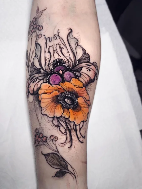Author's Style tattoo by Pliszka in Wrocław