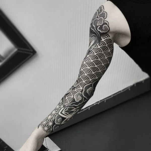 Dotwork tattoo by Никита Шероухов in Moscow