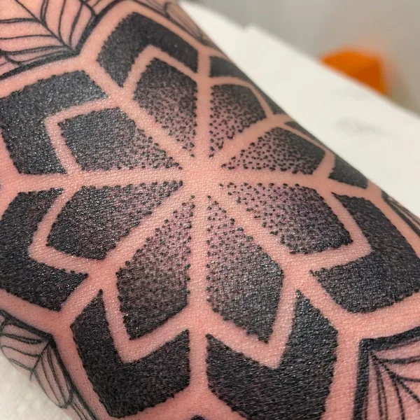 Dotwork tattoo by Aston Reynolds in Colchester