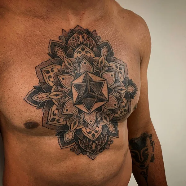 Dotwork tattoo by Aston Reynolds in Colchester