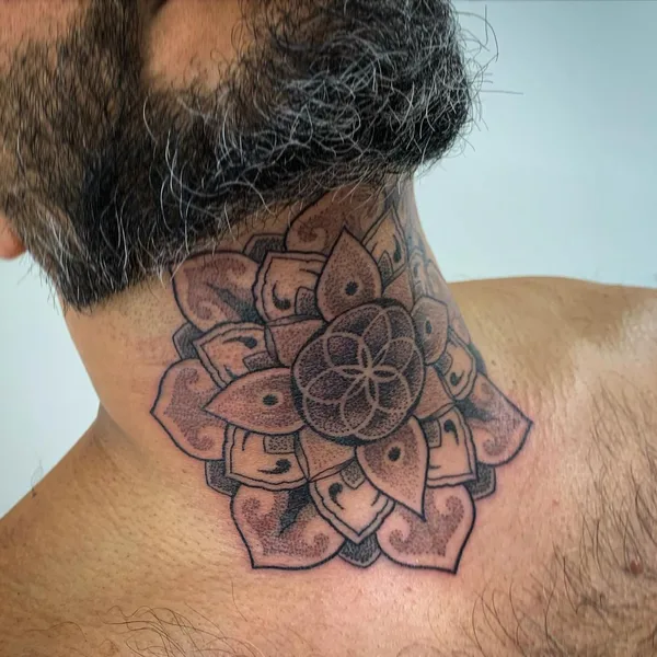 Dotwork tattoo by Aston Reynolds in Colchester
