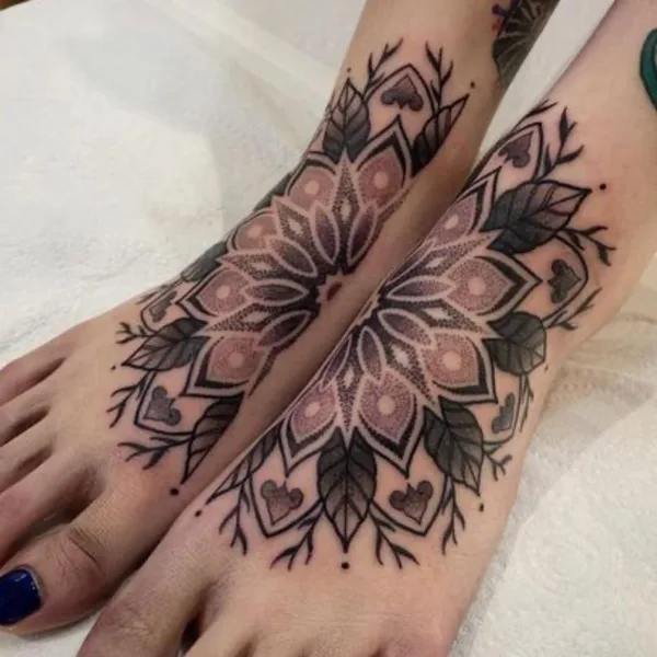 Dotwork tattoo by Aston Reynolds in Colchester
