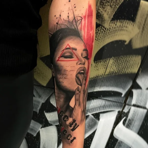 Realism tattoo by Микаэл in Тюмень