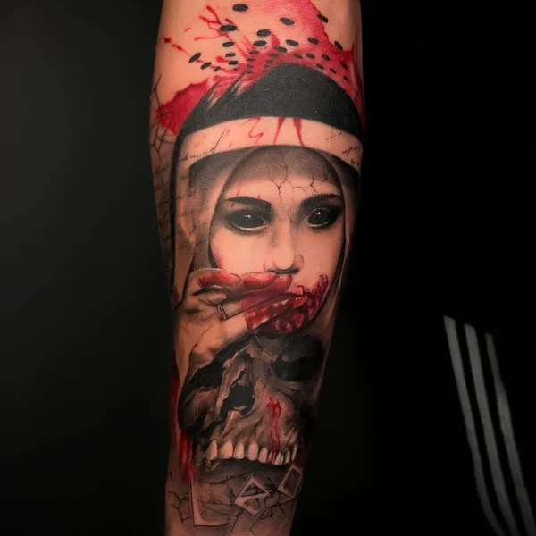 Realism tattoo by Микаэл in Тюмень