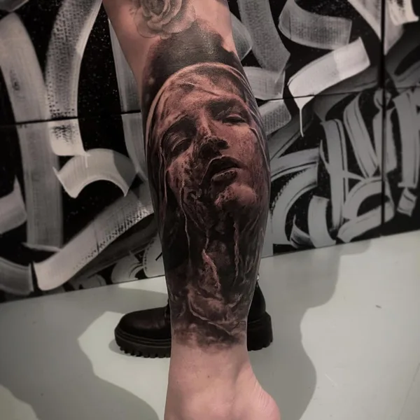 Realism tattoo by Микаэл in Тюмень