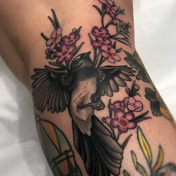 Neo Traditional tattoo by Purps Tattoo in Perth