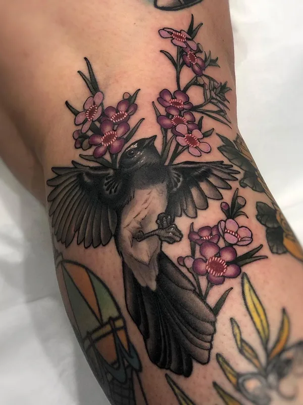color illustrative Tatuaggio su forearm #46051 | Tatuatore Purps Tattoo
