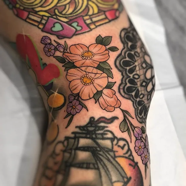 Neo Traditional tattoo by Purps Tattoo in Perth